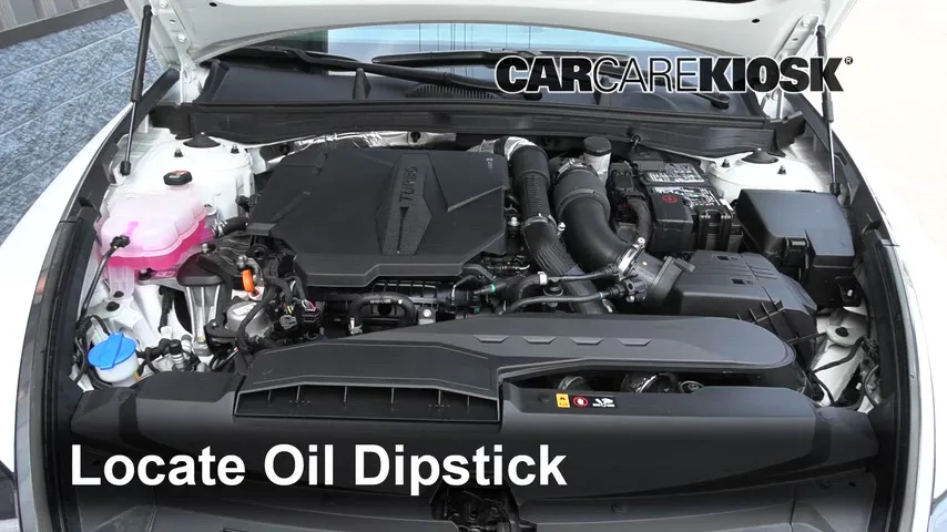 2021 Hyundai Sonata N Line 2.5L 4 Cyl. Turbo Huile Vérifier le niveau de l'huile